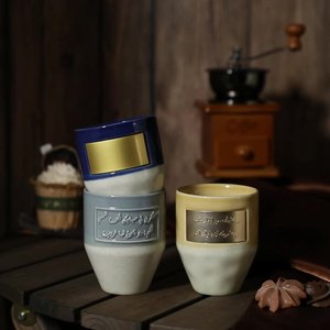 中東ホットレトロセラミックエスプレッソコーヒーカップラテカップクリエイティブデザインコーヒーマグ - Product Image 1