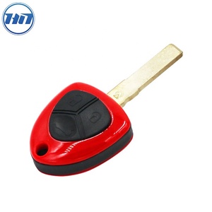 458 Italia California 599 GTB Fiorano FFID48ノーカットブレード用3ボタンリモートスマートキー433MHzコンプリートキー - Product Image 2