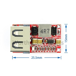 Alta qualità efficienza 97.5% convertitore caricabatterie USB per auto DC-DC modulo step-down 6-20V 12 v20v a 5 v3a modulo di alimentazione