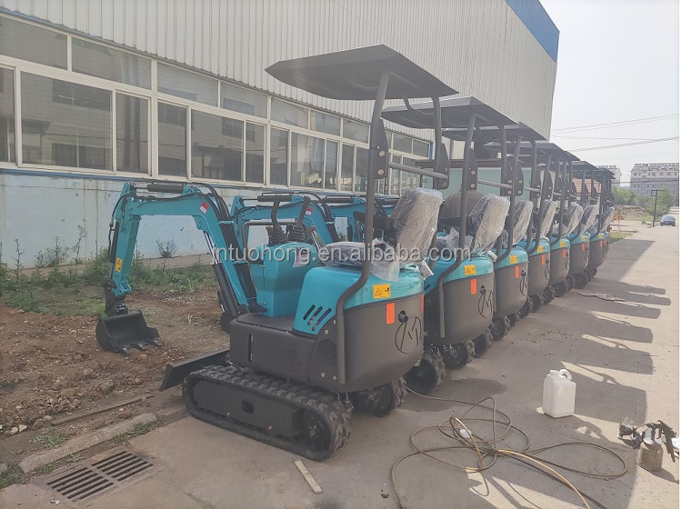 Factory 0.9t 1 ton Mini Hydraulic Crawler Excavator with competitive prices