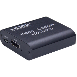 Android System Support HDMI to <strong>USB</strong> 2.0 Capture <strong>Card</strong> Supports <strong>Input</strong> up to 4K <strong>Output</strong> 1080P Loop Video Online Gaming OBS AMCAP VLC - Product Image 1