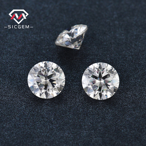 Loose <strong>Moissanite</strong> Stone <strong>Round</strong> <strong>Cut</strong> Shape White Color VVS1 3mm To 18mm China Gemstone Supply Factory Wholesale - Product Image 4