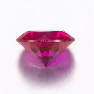 Roundl Lab Grown Corundum Hydrothermal <strong>Ruby</strong> Stone Lab Created <strong>Ruby</strong> - Product Image 2