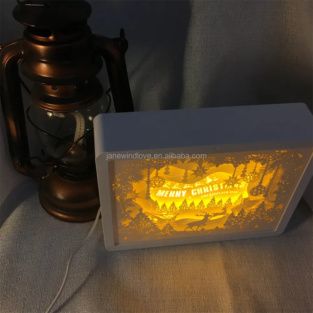 Lámpara Led de sombra de papel 3D, nuevo producto de amazon, ideas de papel único, regalos de negocios y promoción, 2022