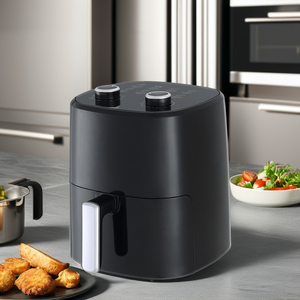 Ousheng Brand 3.5L Oil Free Electric air Fryer with BBQ Grill Metal <strong>Timer</strong> <strong>and</strong> <strong>Temperature</strong> Adjustable Switch Smart Cooker - Product Image 2