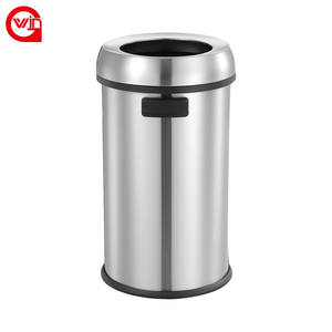 Kapaksız özelleştirilmiş 70L paslanmaz çelik geri dönüşüm kutusu açık üst - Product Image 5
