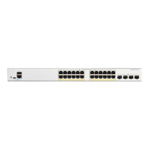 C1200-24FP-4G企业托管网络交换机催化剂24端口Gig PoE + 4扩展SFP插槽4G PoE + 4g企业交换机 - Product Image 1