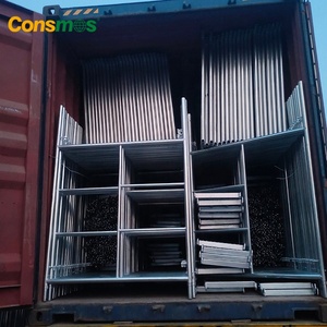 Andamios móviles Plataformas Marco Andamios con acabado galvanizado para construcción - Product Image 4