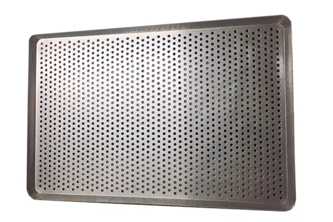 Aluminum alloy punched blank 60*40*5cm thickness 1.2mm 1.25kg