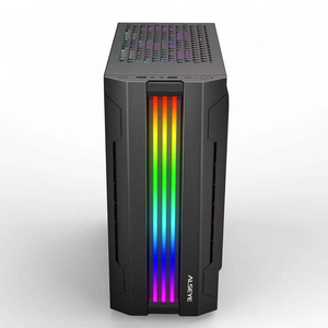 ALSEYE Auro 3.0 siyah ITX/M-ATX/ATX bilgisayar oyun kabine için orta kule bilgisayar şasi - Product Image 4