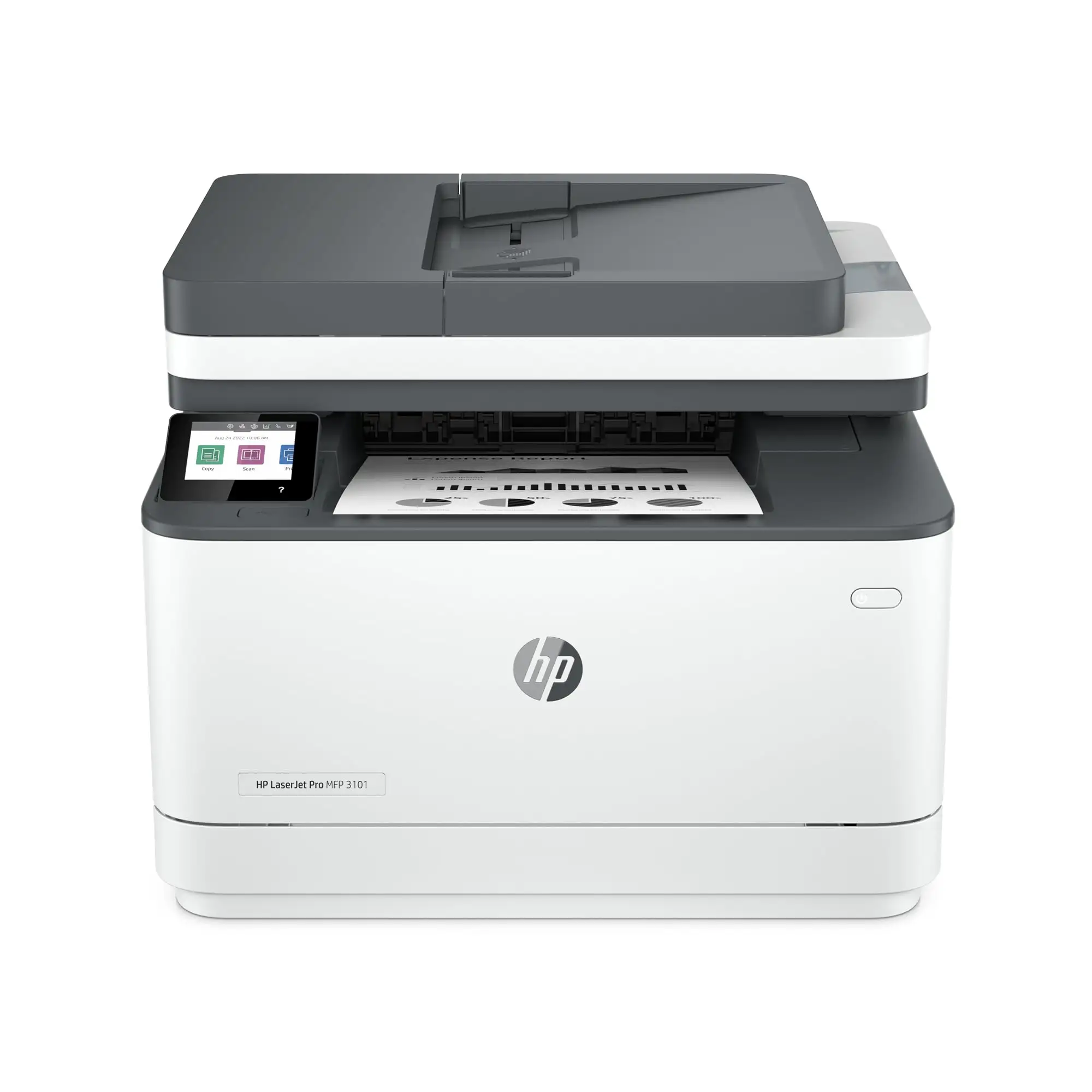 Impresora monocromática todo en uno LaserJet Pro MFP 3101fdw Impresora inalámbrica en blanco y negro para oficina