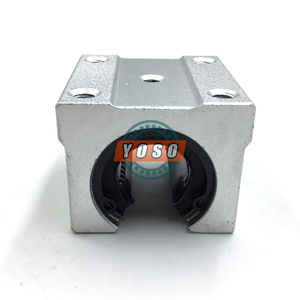 Riel de guía de aluminio cilíndrico, eje óptico, barra cromada, guía lineal, deslizador de guía SBR215 SBR20 - Product Image 1