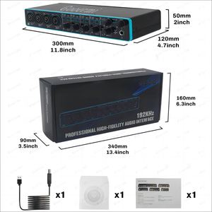 Plastic <strong>Audio</strong> <strong>Interface</strong> 8 Channel Made in China 8 Channel <strong>Audio</strong> <strong>Interface</strong> - Product Image 4