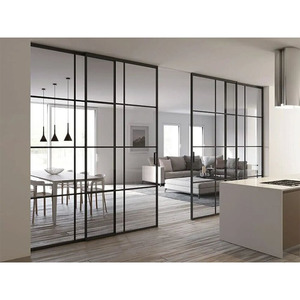 Fire <strong>Rated</strong> Glass Wall Partitions 1 Hour 2 Hour Reusable Glass Partition <strong>System</strong> for Hospital School Commercial <strong>Building</strong> - Product Image 4