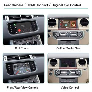 Android oto multimedya kablosuz Apple Carplay için Jaguar f-tipi Jaguar Xf Jaguar Xe için Land Rover Usb Dsp AI kutusu - Product Image 4