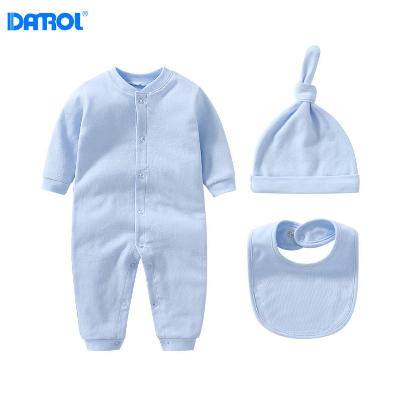 Blue cap bib