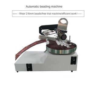 Automatische Perlens chneide maschine für die Herstellung von Halsketten armbändern Schmuck Glass amen perlen <span class=keywords><strong>String</strong></span> Making <span class=keywords><strong>Machine</strong></span> Threading <span class=keywords><strong>Machine</strong></span>