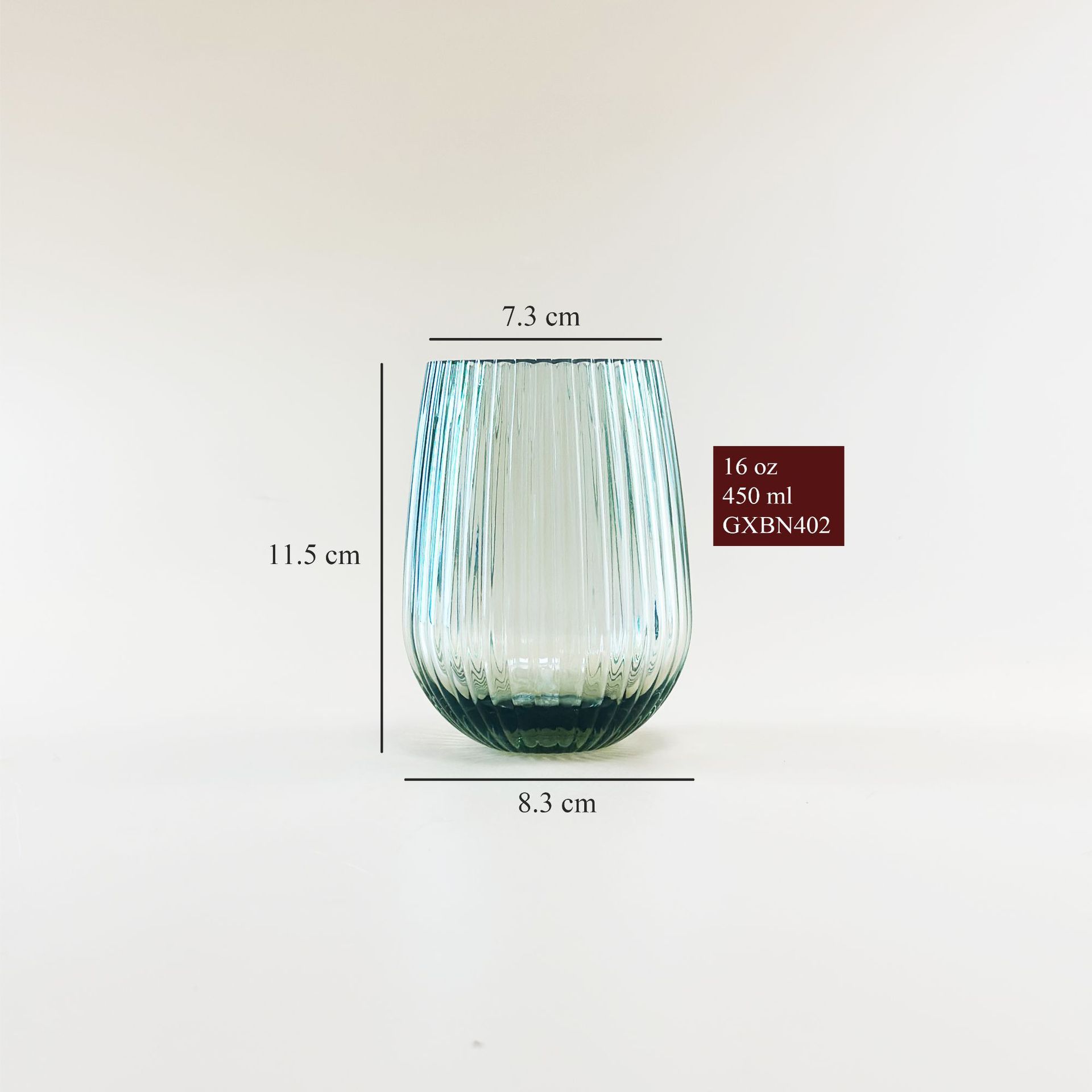 Taza con forma de huevo