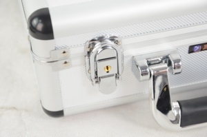 Oem ODM tùy chỉnh Bạc nhôm chuyến bay mang du lịch trường hợp khó khăn hộp với bọt - Product Image 6