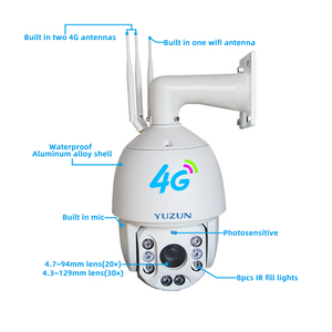 20X 30X optik Zoom 2MP 5MP 4G kamera otomatik takip yüz algılama İnsan algılama açık Sim kart 4G kamera - Product Image 2