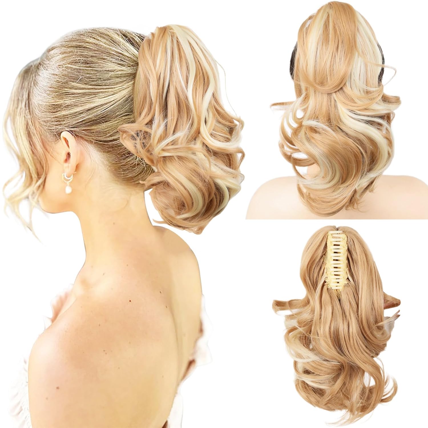 Blond sale avec des reflets blond clair