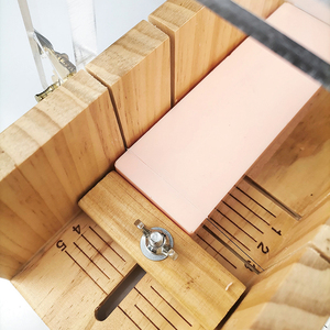 DIY石鹸作りツール手作り石鹸用木製石鹸カッターワイヤースライサー切削工具