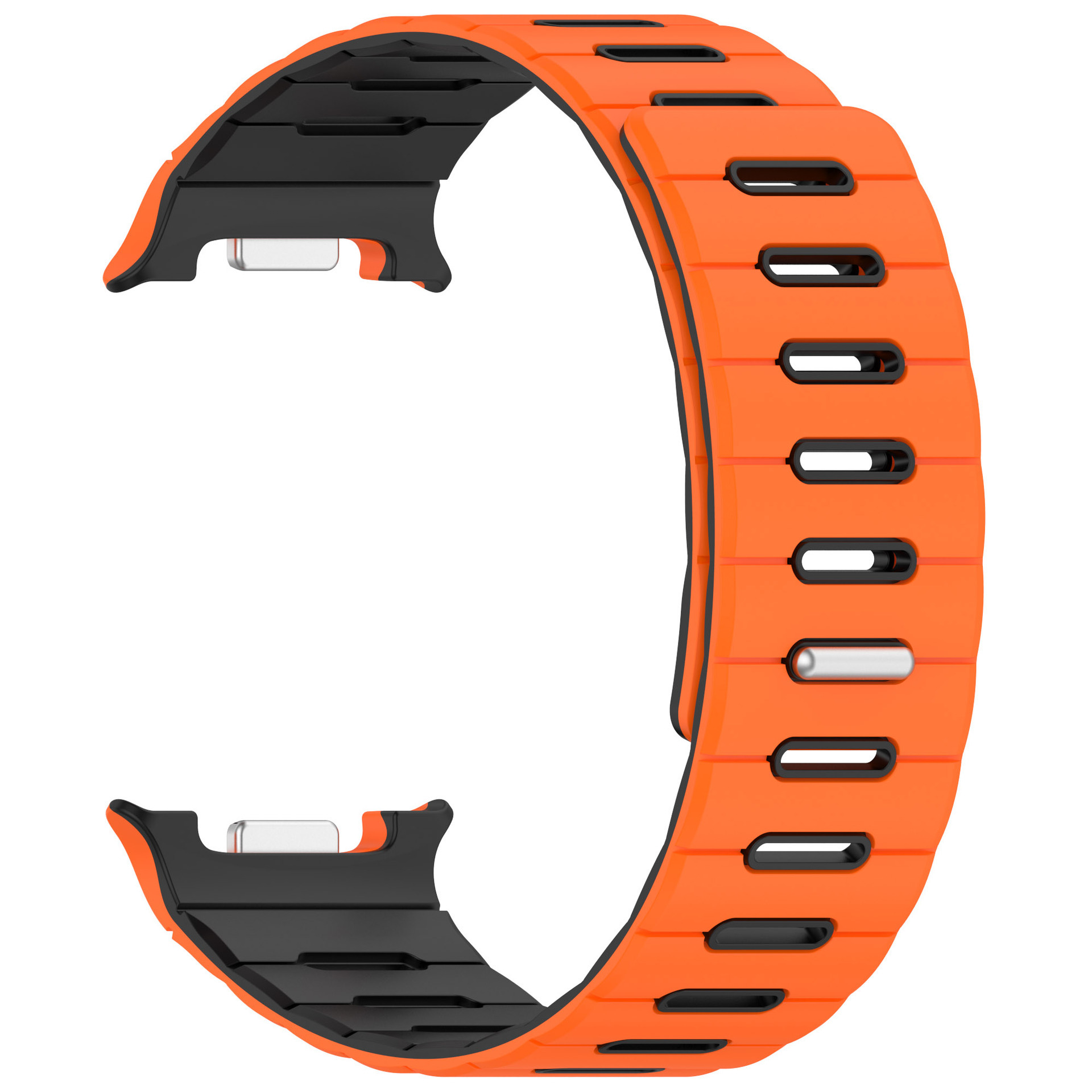 Orange et noir