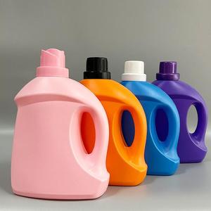 MAYSURE özel Logo renk plastik HDPE 1L 2L 3L 4L 5L büyük sıvı deterjan şişesi kumaş yumuşatıcısı yıkama ambalaj şişe - Product Image 2