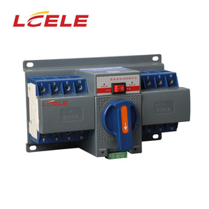 220V 400V AC 63A 2P 3P 4P単相ATSデュアルパワー自動転送スイッチソーラー用発電機用 - Product Image 3