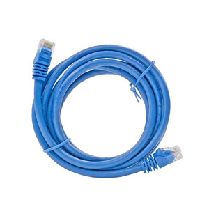 Cat5 UTP跳线，带短RJ45插头通信电缆产品 - Product Image 1