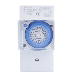 Zeit steuerung Schalter Schiene montiert Countdown Automatik zyklus 24 Stunden 15 Minuten Ausschalten Timer - Product Image 1