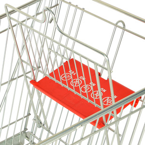 รถเข็นช้อปปิ้ง4ล้อทำจากโลหะรถเข็นช้อปปิ้งซูเปอร์มาร์เก็ต - Product Image 6