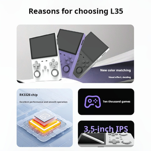 L35 OEM <span class=keywords><strong>CONSOLE</strong></span> DE JEUXハンドヘルドゲームコンソール2025新しいプライベートモデル3.5インチ高解像度スクリーンポータブルSpielkonsolen