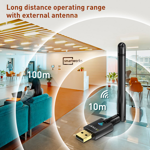 EDUP 100M Long <strong>Bluetooth</strong> USB Adapter BT5.1 RTL8761B USB <strong>Bluetooth</strong> Transmitter Dongle PC For Computer Wireless <strong>Mouse</strong> <strong>Keyboard</strong> PS4 - Product Image 5