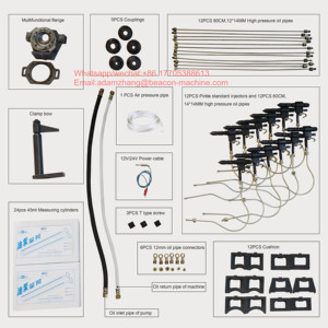 Banco di prova della pompa di iniezione del carburante Diesel della macchina di servizio Diesel di riparazione automatica BEACON banco di prova della pompa Diesel 12PSB - Product Image 6