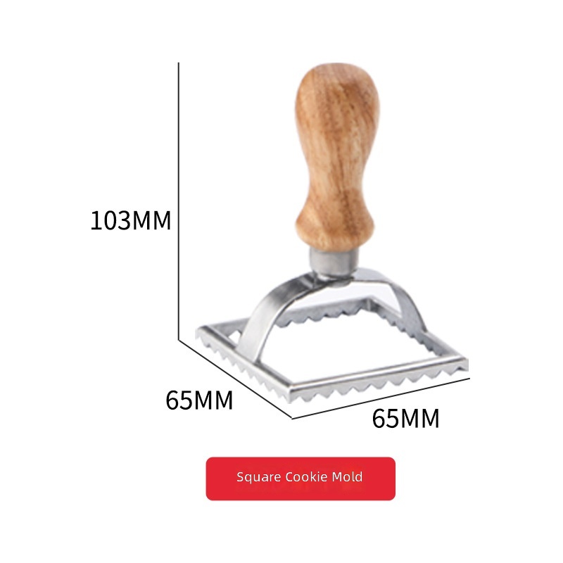 Vibroseis - square cookie mold