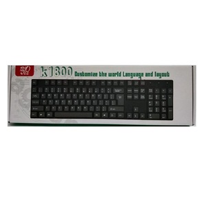 T18 Black Wired <strong>Computer</strong> <strong>Keyboard</strong> with 68 Keys USB 3.0 Interface English &amp; Thai Language Support for Gaming &amp; Desktop Office <strong>Use</strong>