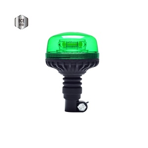 ECE R10 CE发光二极管频闪灯信标新型12V/24v汽车叉车安全闪光信标绿色旋转警示灯