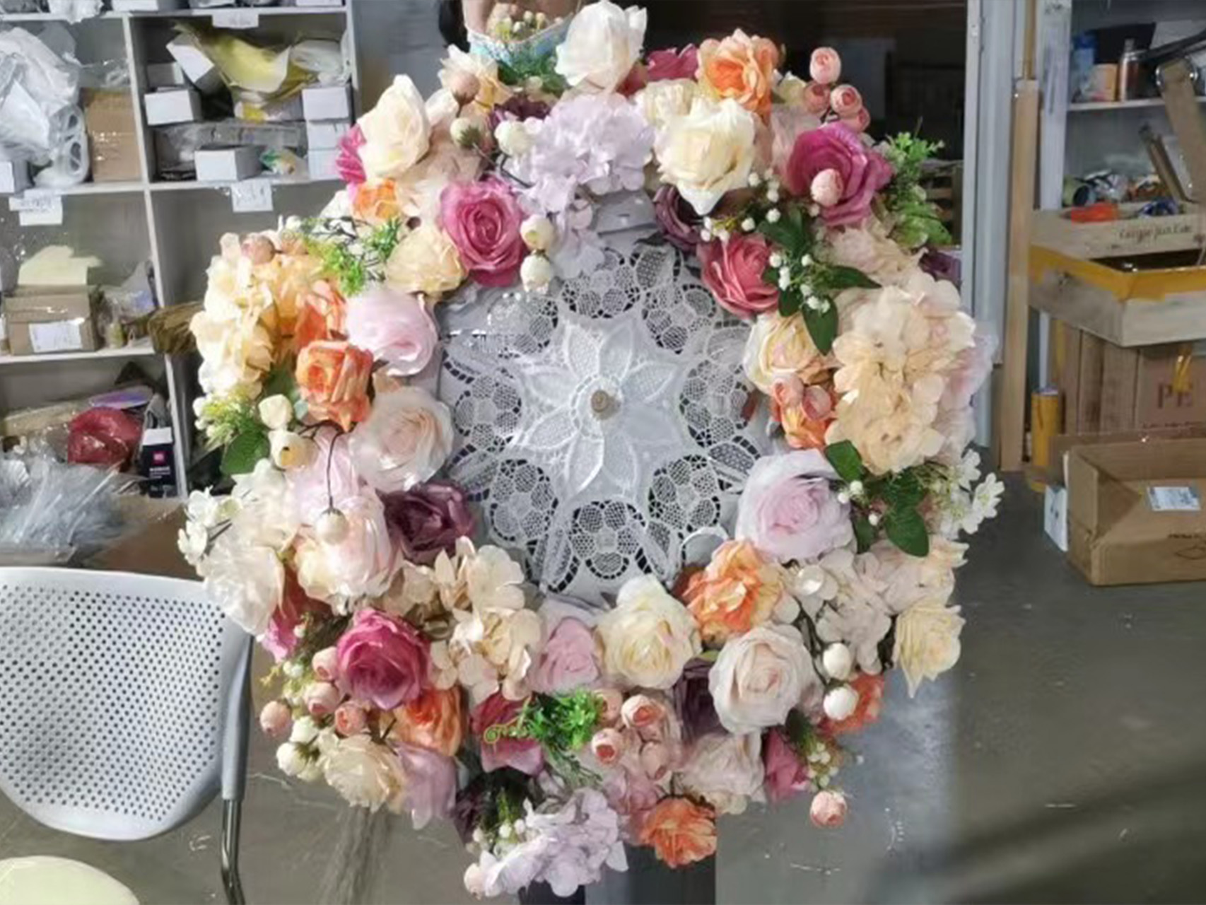 Ombrello fiore 55 -60cm