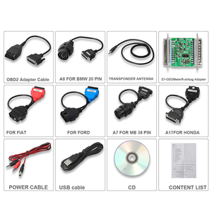 Automotive ECU <strong>Programmer</strong> CARPROG FULL V10.93 <strong>CAR</strong> PROG 21 Items Adapters Ecu Repair Tool