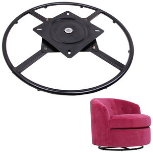 New Bar Stool Office Chair Base 360 Degree Rotate Round Recliner Bracket Mechanism Bottom <strong>Swivel</strong> Plates Chair Base for Lazy Sofa - Product Image 1