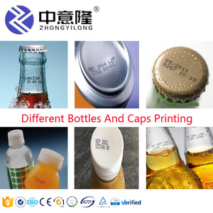 Mehrsprachiger ZYL-Codierer Industries trahl drucker PET-Flasche Verfalls datum Drucken Tinten strahl codier maschine für den Druck von Blechdosen