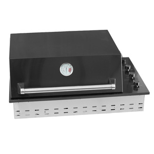 Nhiệm Vụ Nặng Nề Sang Trọng Cao Cấp Hiện Đại SUS304 Thép Không Gỉ Drop-Trong Ngoài Trời Nướng BBQ BBQ Nướng Với 3 Đầu Đốt LPG ng Gas Nắp - Product Image 1