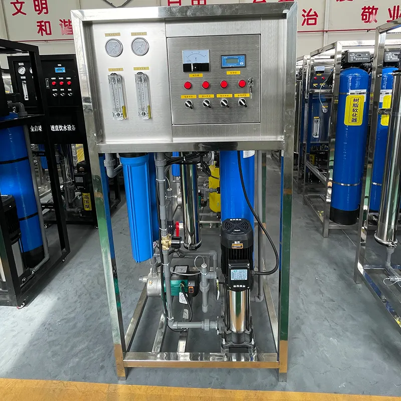 Sistema de ósmosis inversa para tratamiento de agua, máquina de ósmosis inversa de 500 litros por hora, precio de planta