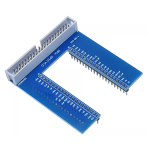 Compatibile con Raspberry Pi B + accessorio speciale scheda di espansione GPIO a forma di T scheda di sviluppo cavo nastro 40P