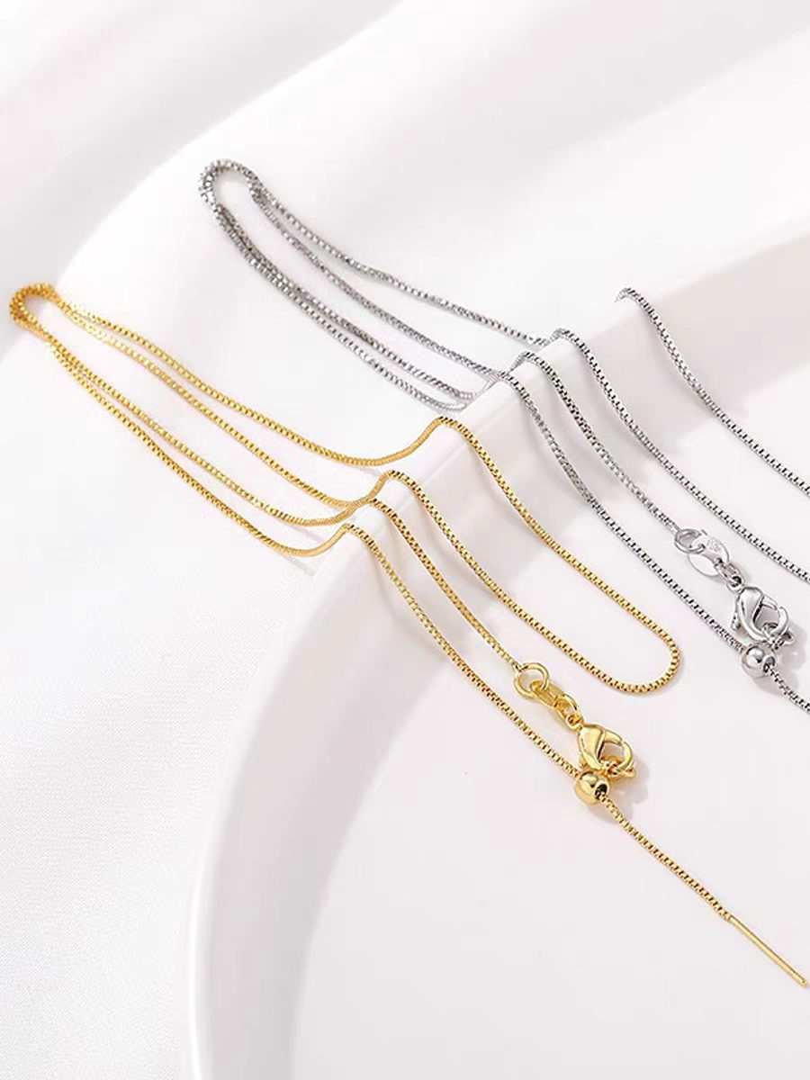 Catena a maglia veneziana dorata