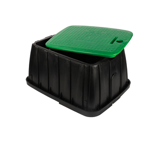 12英寸标准矩形阀箱，带重叠盖，用于喷灌系统 - Product Image 1