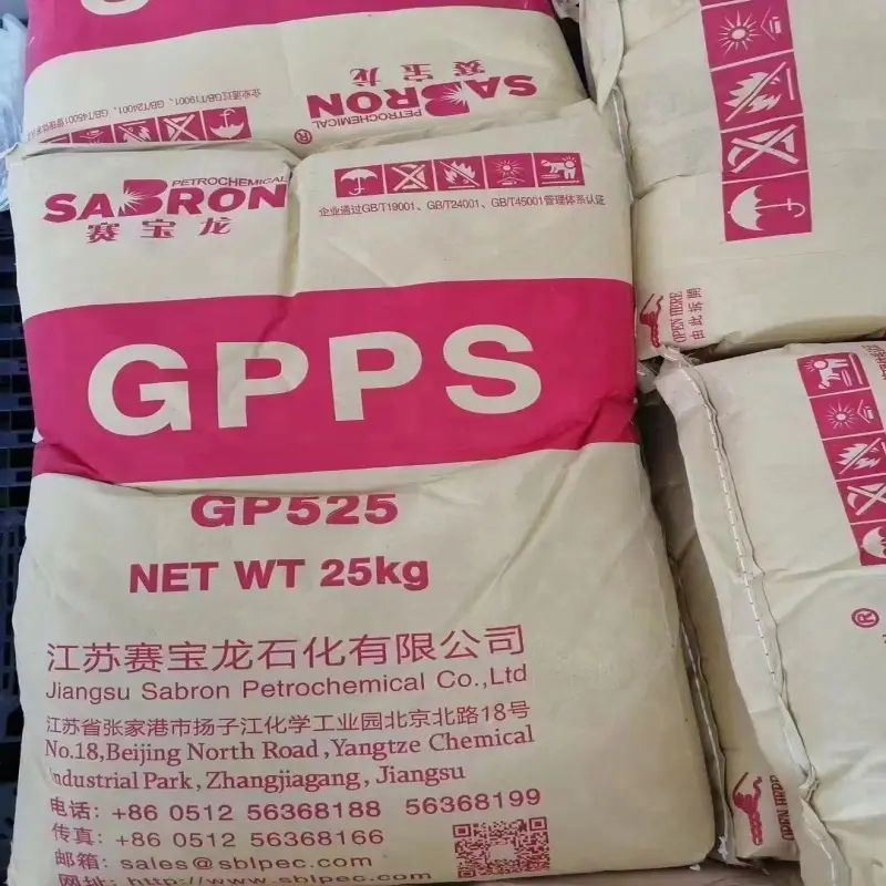 GPPS profissional granulado poliestireno GPPS EPS HIPS PS matérias-primas