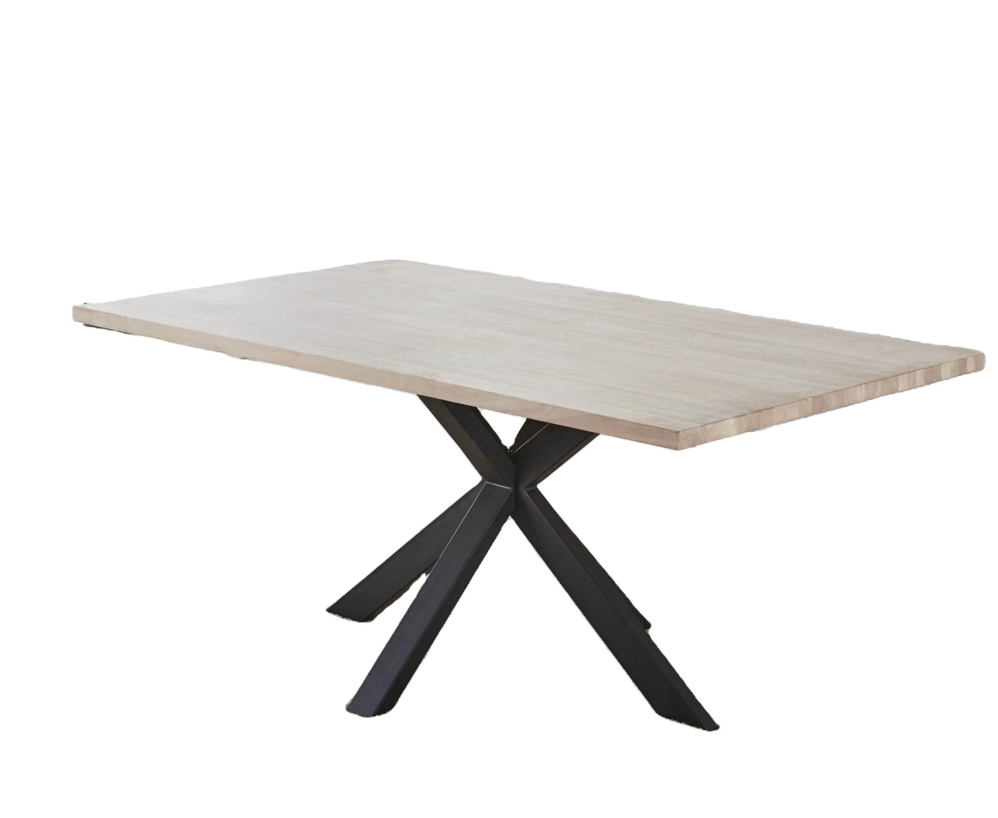 Tables de salle à manger à cadre métallique en bois avec chaises