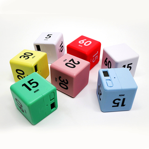 Di alta qualità cubo Timer personalizzato sveglia digitale 60 30 secondi conto alla rovescia da cucina Timer per lo studio di cottura per dormire - Product Image 6